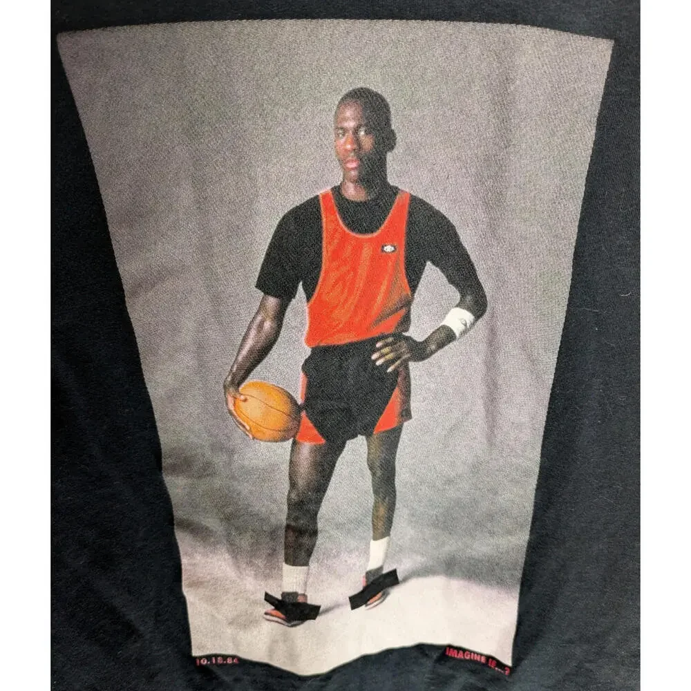 Vintage Nike Banned Michael‎ Jordan Jumpman Imagine If Didn’t Sign Shirt Size S